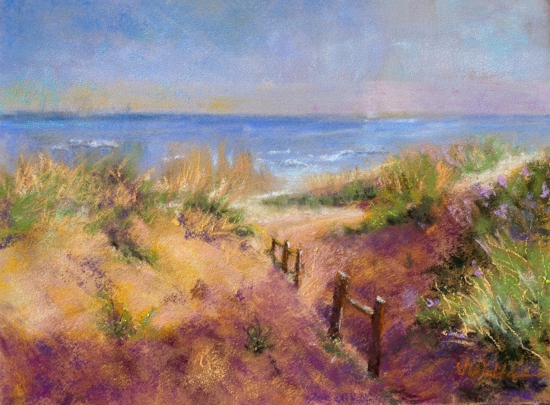 Sunset Dunes by artist Valerie Walden